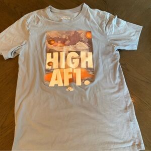 Nike Blue Graphic Tee